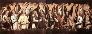 Angel Musicians 2 by (manner of) Memling, Hans