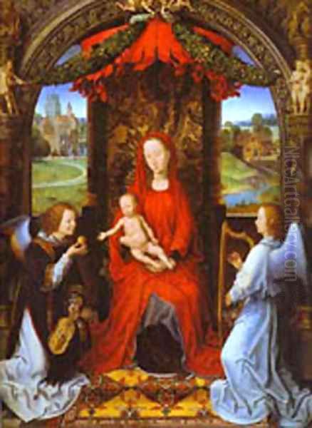Madonna And Child With Two Angels - view 1