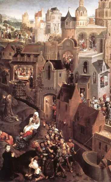 Scenes from the Passion of Christ (left side) - view 1