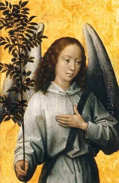 Angel with an Olive Branch, Emblem of Divine Peace - view 1