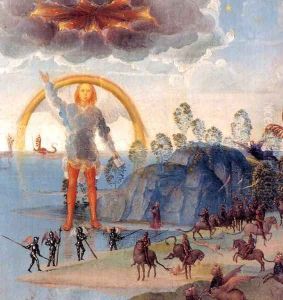 St John Altarpiece (detail) 6 by (manner of) Memling, Hans