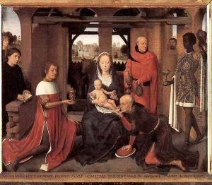 Triptych of Jan Floreins (central panel)