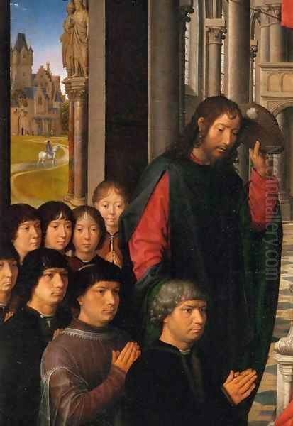Virgin and Child with Sts James and Dominic (detail) - view 1