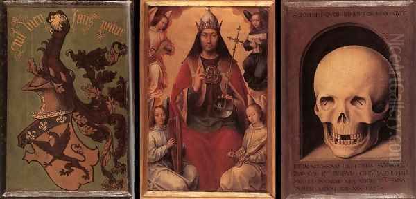 Triptych of Earthly Vanity and Divine Salvation (rear) - view 1