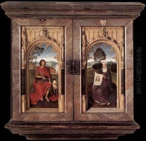 Triptych of Jan Floreins (reverse) Triptych of Jan Floreins (reverse)