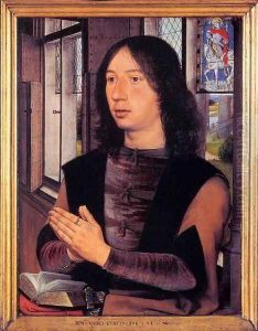Diptych of Maarten Nieuwenhove (right panel) Diptych of Maarten Nieuwenhove (right panel)