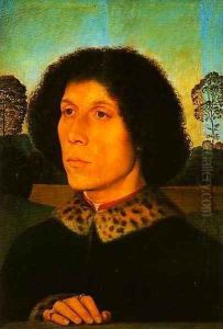 Portrait of a Man in a Landscape