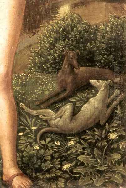 Triptych of Earthly Vanity and Divine Salvation (detail) - view 1