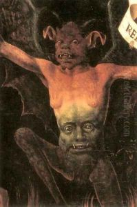 Triptych of Earthly Vanity and Divine Salvation (detail) 2 by (manner of) Memling, Hans