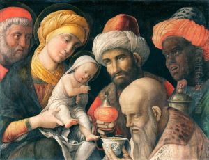 Adoration of the Magi by Andrea Mantegna