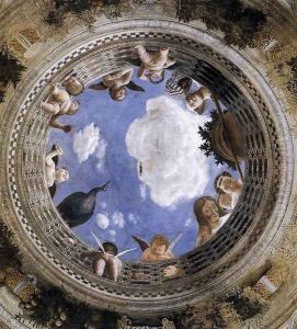 Ceiling Oculus 1471-74 by Andrea Mantegna