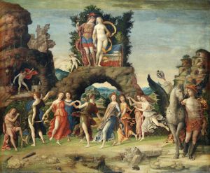 Parnassus (Il Parnaso) by Andrea Mantegna