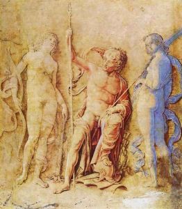 Mars Venus And Diana by Andrea Mantegna
