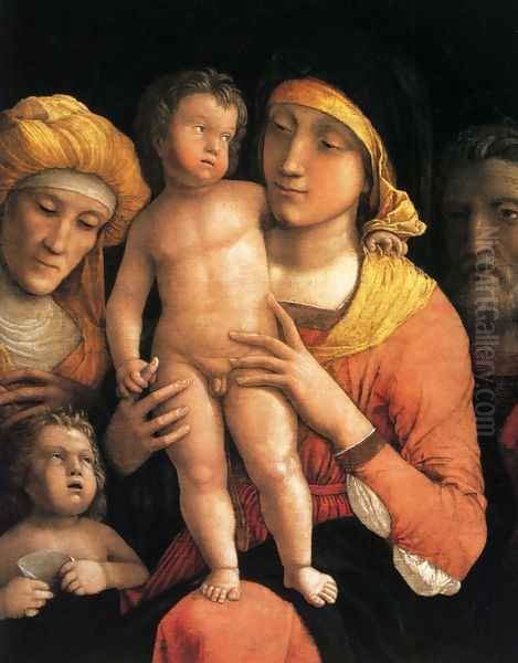 The Holy Family With Saint Elizabeth And The Infant John The Baptist - view 1