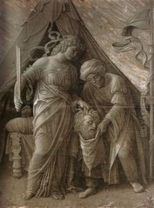 Judith and Holofernes 1495-1500 by Andrea Mantegna