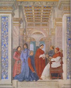 The Family Of Ludovico Gonzaga by Andrea Mantegna