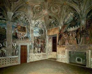 View Of The West And North Walls by Andrea Mantegna