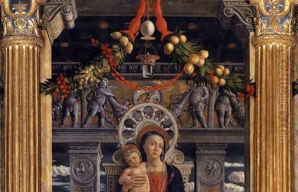 San Zeno Polyptych (detail-1) 1457-60 - view 1