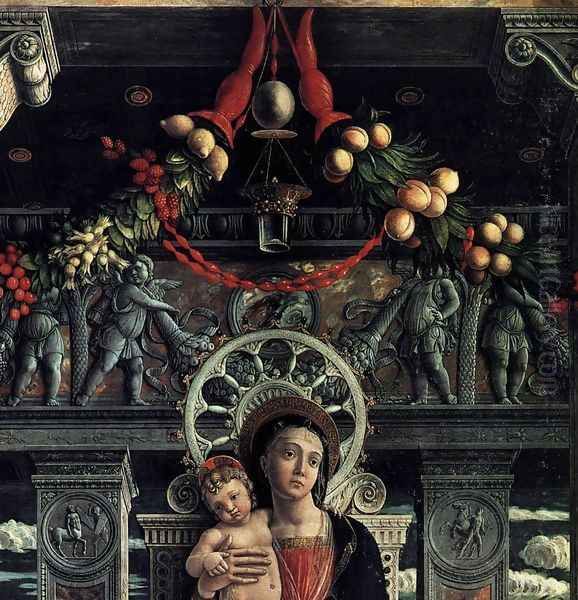 San Zeno Polyptych (detail-2) 1457-60 - view 1