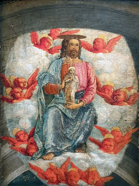 Christ Welcoming the Virgin in Heaven - view 1