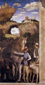 Suite of Cardinal Francesco by Andrea Mantegna