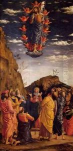 The Ascension of Christ by Andrea Mantegna