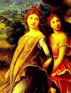 Mars And Vernus Known As Parnassus Detail 1 Louvre Paris France