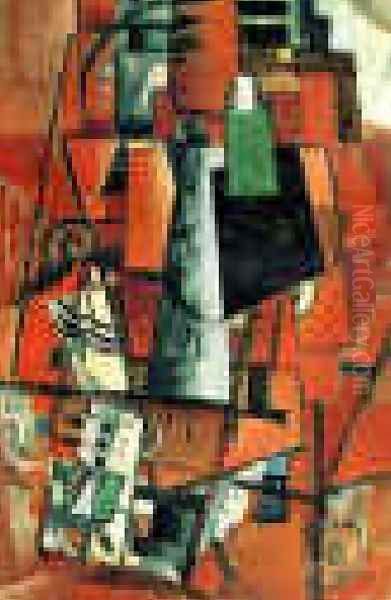 Lady At Piano - view 1