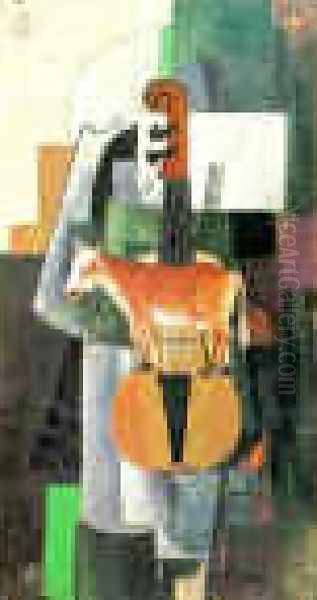 Cow And Violin - view 1