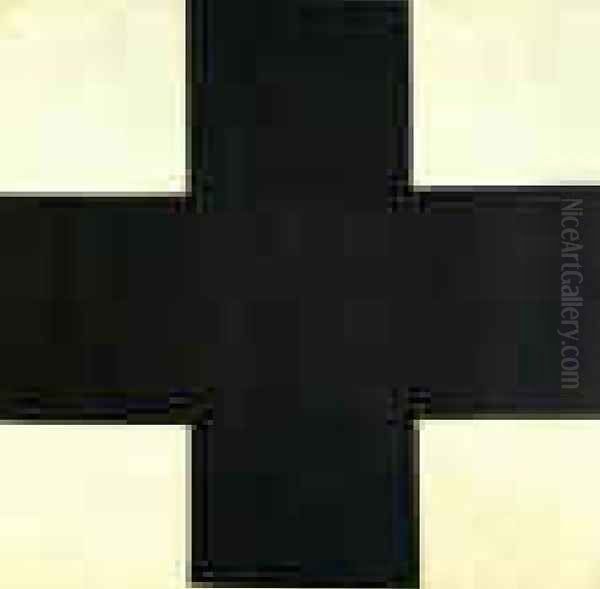 Black Cross by Kazimir Severinovich Malevich