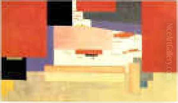 Suprematism Study For A Curtain - view 1