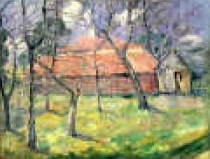 Landscape Near Kiev by Kazimir Severinovich Malevich