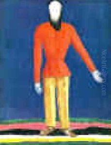Peasant by Kazimir Severinovich Malevich