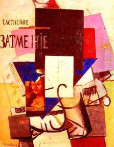 Composition with the Mona Lisa by Kazimir Severinovich Malevich