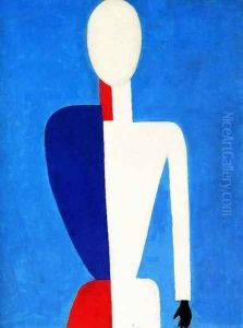 Prototype of a new image by Kazimir Severinovich Malevich