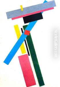 Suprematism 2 by Kazimir Severinovich Malevich