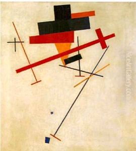 Suprematist Painting 1915 by Kazimir Severinovich Malevich
