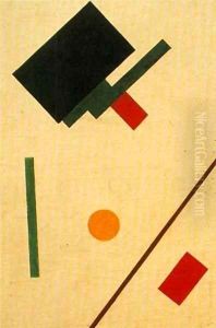Suprematist Composition 1915 by Kazimir Severinovich Malevich