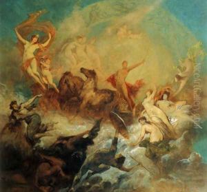 Der Sieg des Lichts Über die Finsternis (The Victory of Light over Darkness) by Hans Makart