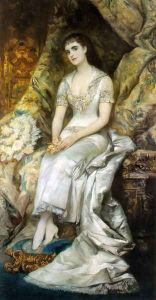 An Elegant Lady by Hans Makart