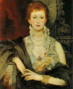 Bildnis Clothilde Beer (Portrait of Clothilde Beer)