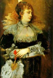 Hanna Klinkosch by Hans Makart