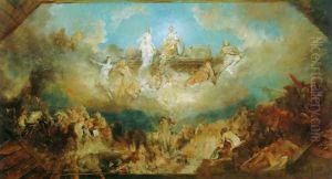 Die Versenkung des Nibelungenhortes in den Rhein (Sinking of the Nibelung stronghold into the Rhine)