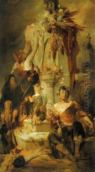 Opferszene (Sacrificial scene) - view 1