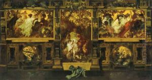 Moderne Amoretten (Modern Cupids) by Hans Makart
