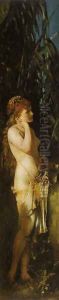 Die Fünf Sinne: Gehör (The Five Senses: Hearing) by Hans Makart