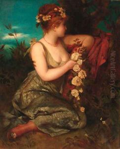 Flora by Hans Makart