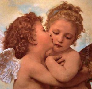First Kiss by Emile Munier