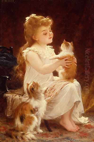 Playing With The Kitten - view 1