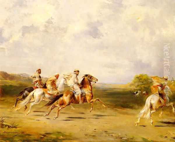 Arab Horsemen - view 1